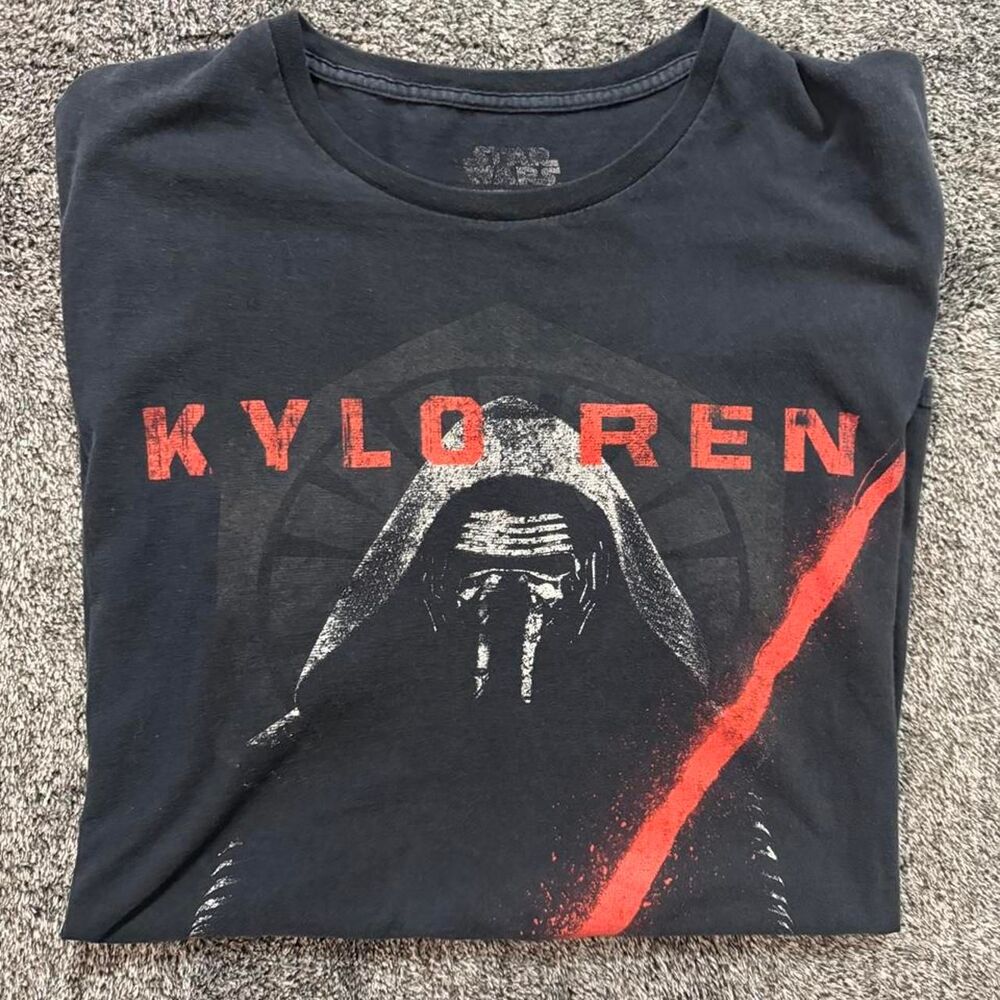 Star Wars Kylo Ren black Aop movie character promo size xl